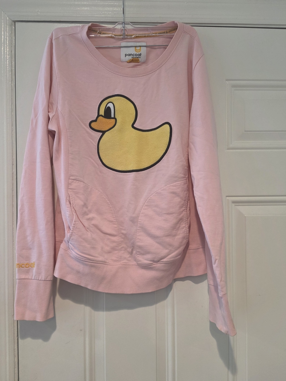 Pancoat Pink Duck Graphic Sweatshirt